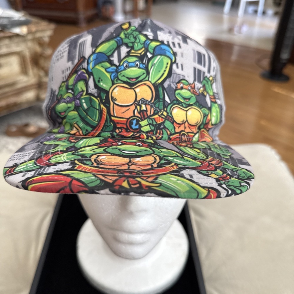 Teenage Mutant Ninja Turtles Full‎ ColorSublimated Front& Bill Nickelodeon 4729